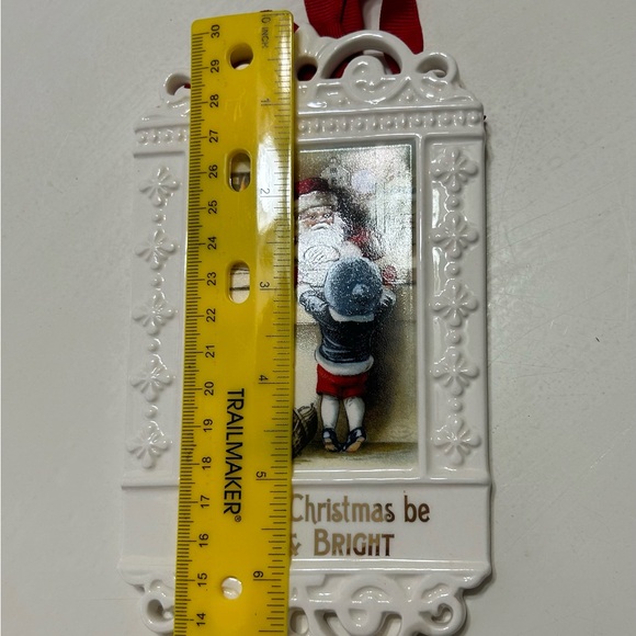 Christmas Plaque
Orniment "May Your Christmas Be Merry And Bright" ceramic - Picture 4 of 5
